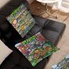 Game P-Plants Vs Z-Zombies Decorative Room Aesthetics Pillow Case Home Decor Bedroom Sofa Bed Couch Pillow Cover 45x45