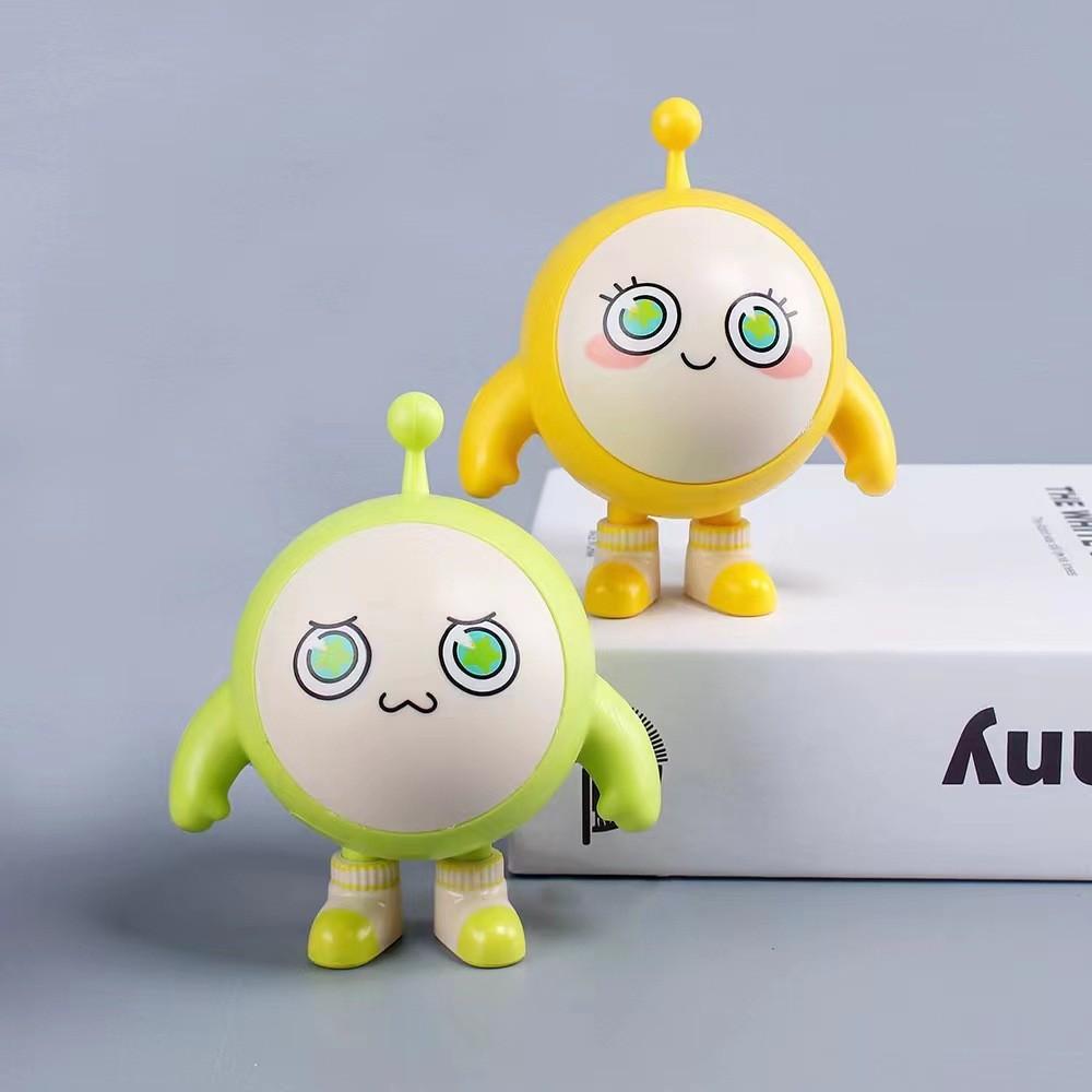 Egg Party Game Character Model Dolls Set With Fun Style For Playroom And Office Decor