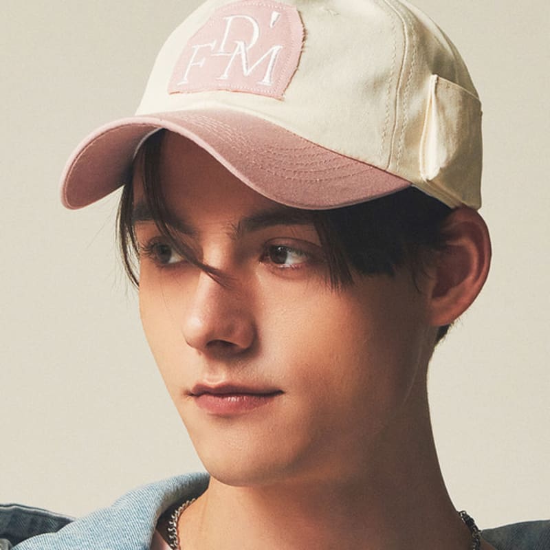 

dontforgetme DFM TWO TONE PATCH ROSE QUARTZ-STRAP Rose Quartz