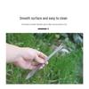 Dual-Headed Stainless Steel Bonsai Rake for Soil Loosening & Bud Picking in Flower Pots