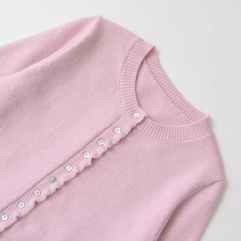 Araltay New Western Style Women Clothes Versitile Fashion Long Sleeve Laminated Decorative Knitted Outerwear 2756114