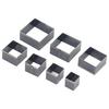 7PCS Carbon Steel Die Punch Cutter Set 7 Sizes Hollow Cutter Kit  for DIY Leather Craft