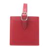 Stylish Square Luggage Identifier PU Wear Resistant and Practical Construction Suitcase Label for Modern Traveler