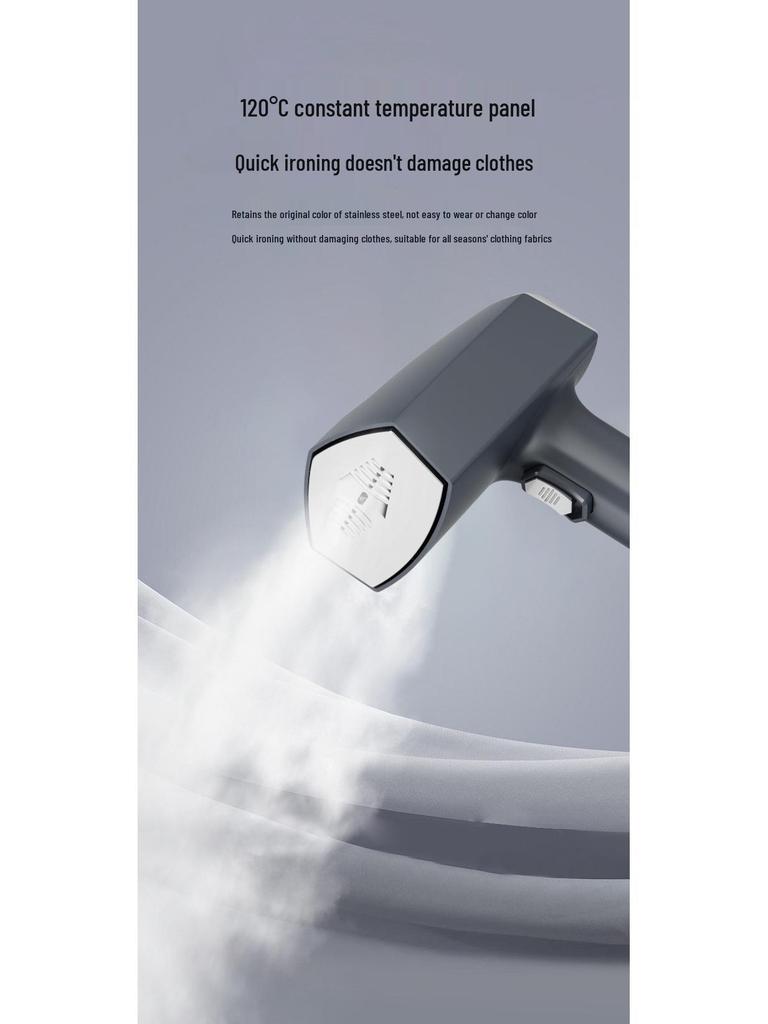 Dual-Function Handheld Garment Steamer & Iron