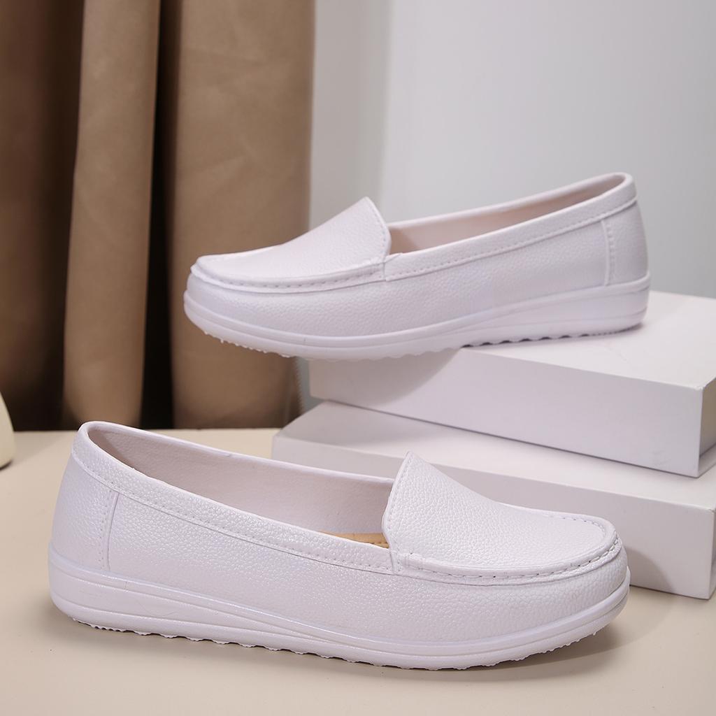 2025 Summer New Trend Women Flats Leather Loafers Women Designer Retro Shoes Classic Shoes Women Walking Dress Femme Zapatillas