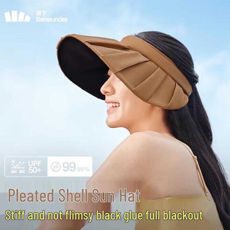 Beneunder Women s UV Protection Shell Hat F