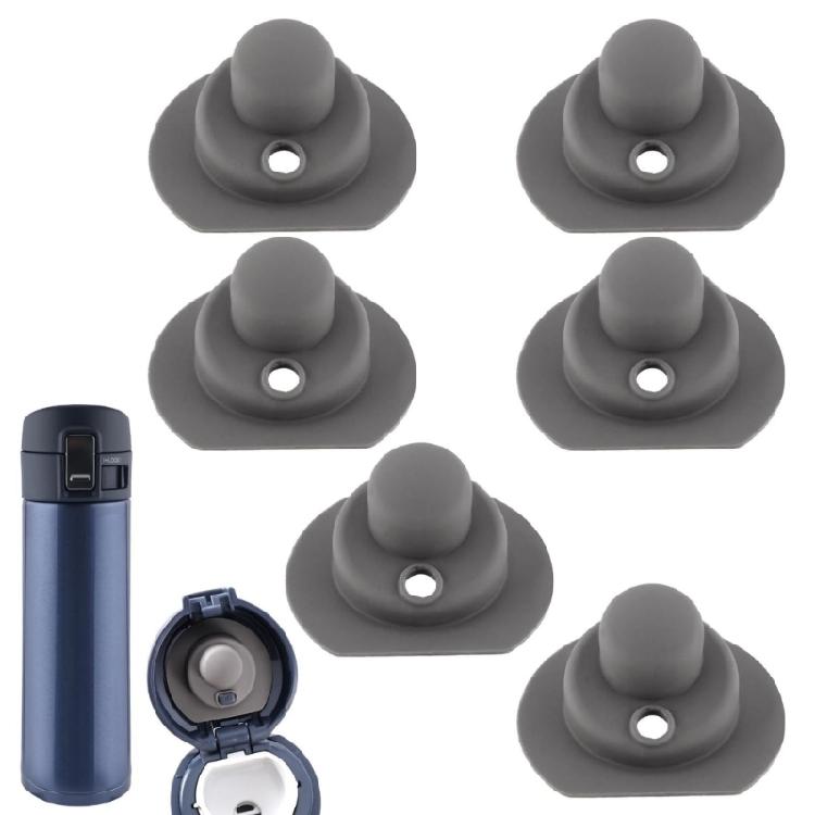 Set med 4 Silikonlockskydd Toppar Packningar För Vattenflaskor Läckagesäker Försegling Ersättning för Isolerade Muggar