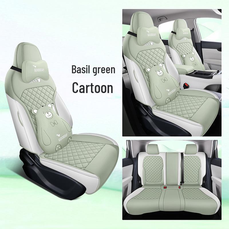 2026 Geely Galaxy Xingyuan Freedom Edition Car Seat Cover - 410 km Range, All-Season, Full Coverage, Cartoon Design.