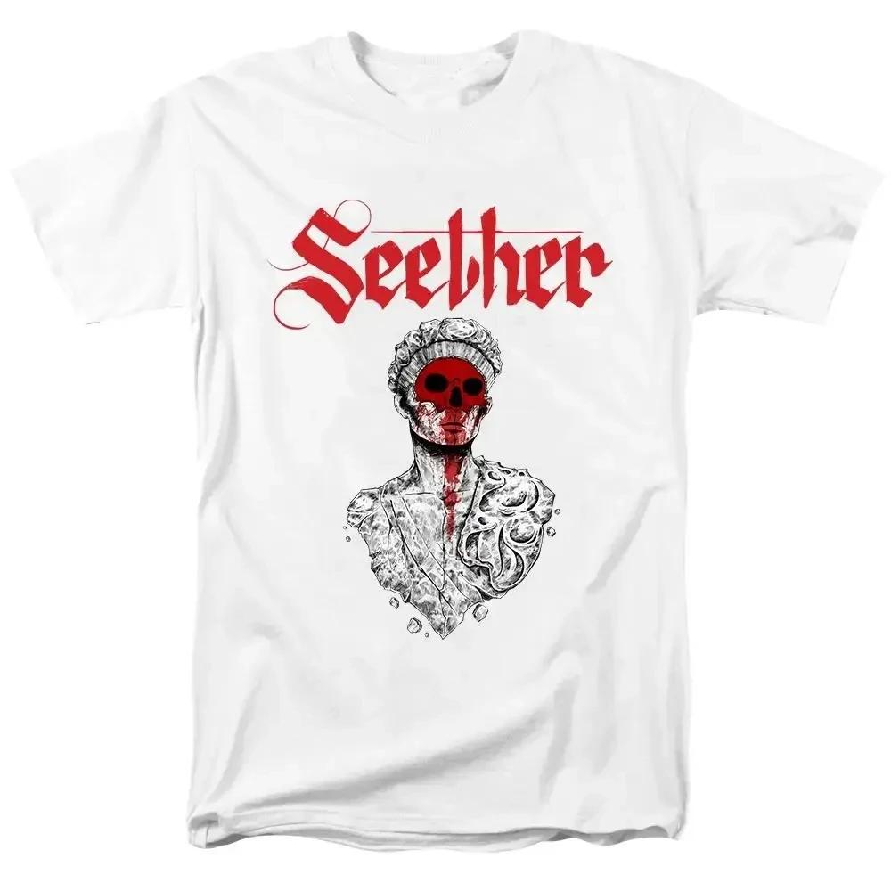 Heavy Metal Seether T Shirt Women Men Rock T-shirt Comfort Top100% Cotton Men's Summer Small Fresh T-Shirt Fashion Trend T-Shirt