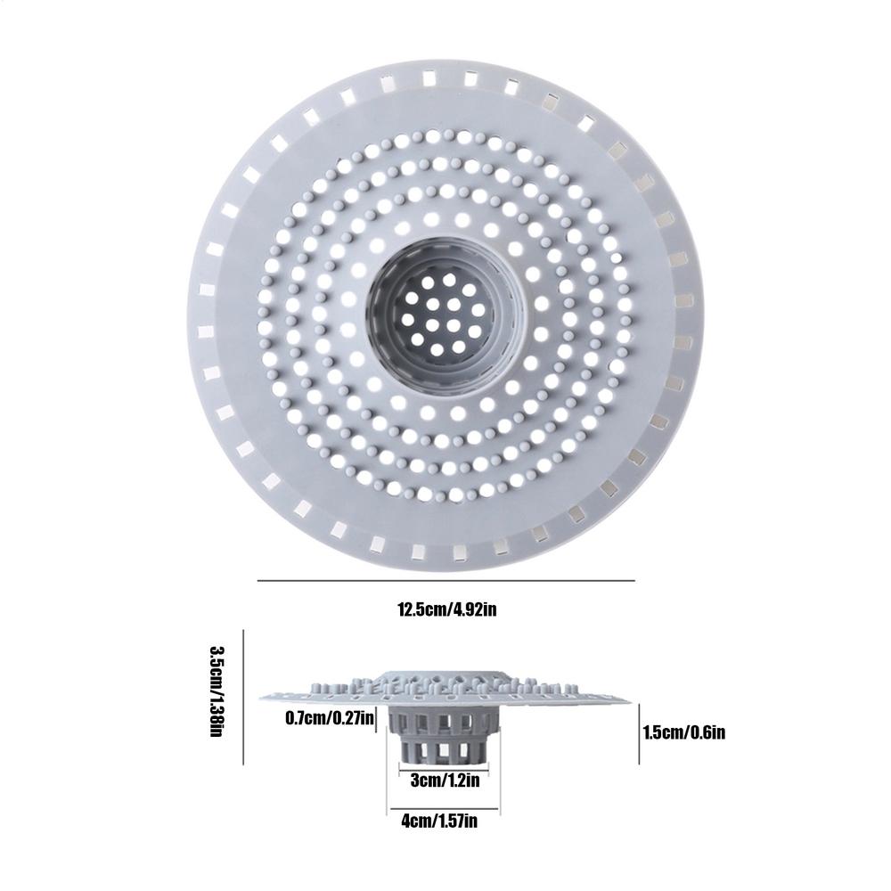 Shower Drain Plug Hair Catcher Stopper Kitchen Sink Strainer Sewer Silicone Bathroom Floor Bathtub Water Filter Home Accessories