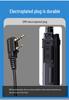 F8 Noise Cancelling Walkie Talkie Earpiece with Mic Compatible with Baofeng 888S UV-K5 K6 8800 8600