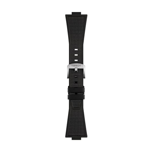 Tissot PRX Men's Watch with Rubber Strap and Black Dial, Officially Imported, Model T1374101705100