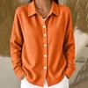 Women's Casual Knit Cardigan Button Front Lapel Collar Lightweight Outerwear
