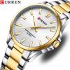 Curren Kairui 9090: Herren-Stahlarmbanduhr & Damen-Quarz-Business-Uhren-Set.