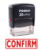 Printtoo Rubber Stamp Office Stationary CONFIRM Self Inking Custom