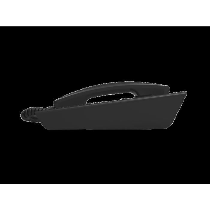 Téléphone Filaire Alcatel T76 Avec ID D'appelant Noir - Mains Libres - Répertoire 10 Noms Et Numéros