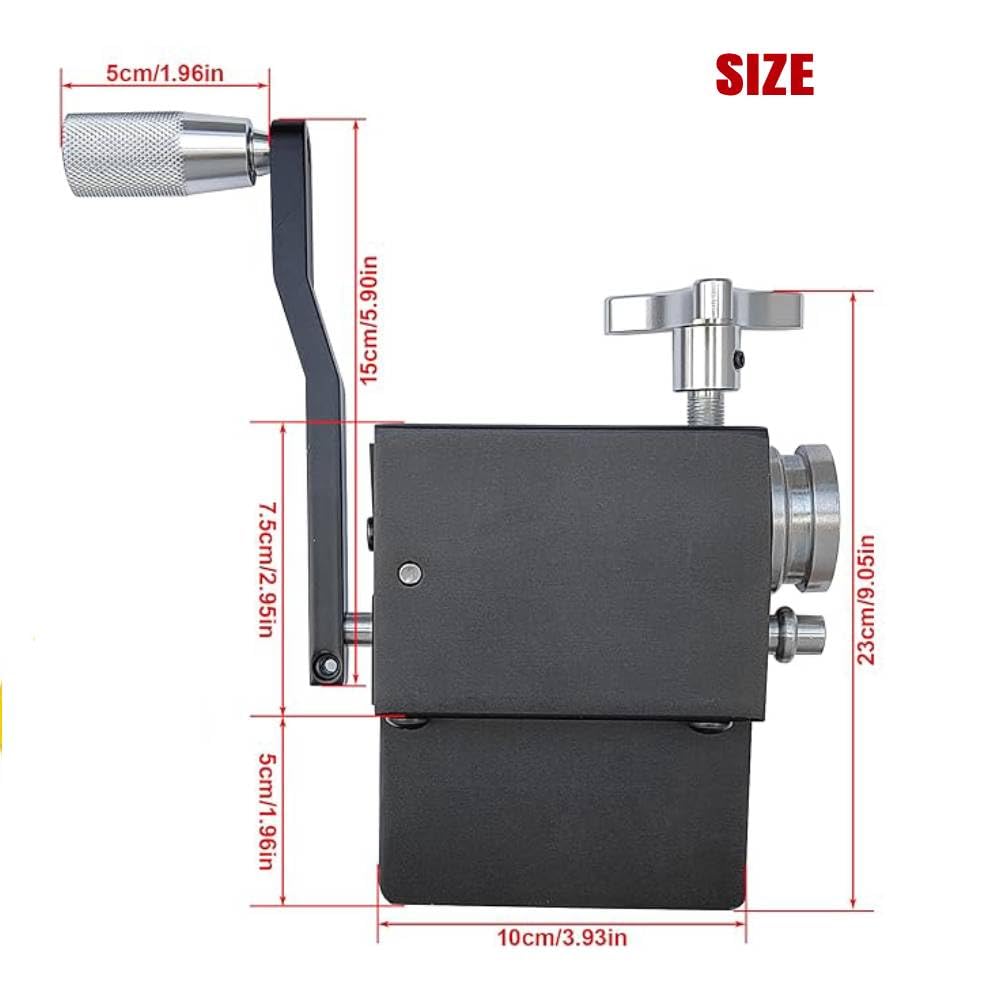 Qiilu Tube Pipe Beader Tool, Intercooler Pipe Bead Form Roller Machine, Steel Tube Pipe Beading Tool for 5/8" and Larger Pipes