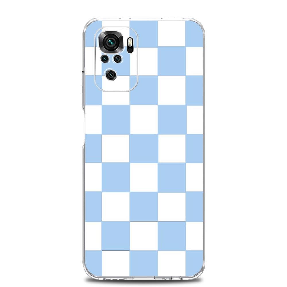 Retro Classic Chess Board Grid Case For Xiaomi Redmi Note 15 14 13 12 4G 10 11 Pro Plus 5G 14C 13C 12C 10C 9A Cover