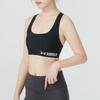 Under Armour Letter Logo Jacquard Fitness Training Breathable Sports Underwear Women Underwear Black 1276503-001