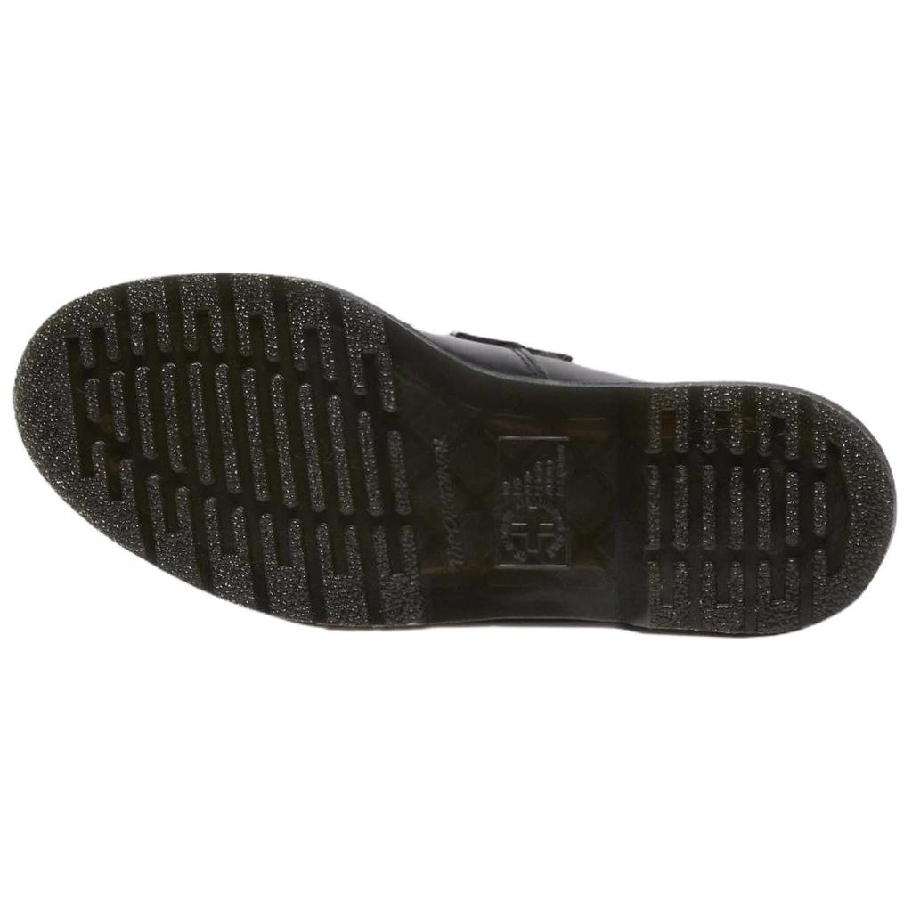 Dr. Martens Adrian Leather Slip-On Vintage Loafers 3cm Unisex Loafers Black 14573020