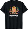 Happy Dot Day Octopus Dotopus Funny Pun Animal Unisex T-Shirt
