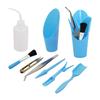 250ml Squeezable Liquid Dropper Bottle Kit Garden Mini Plastic Succulent Cup DIY Sowing Plants Transplant Seedling Tools 1 Set