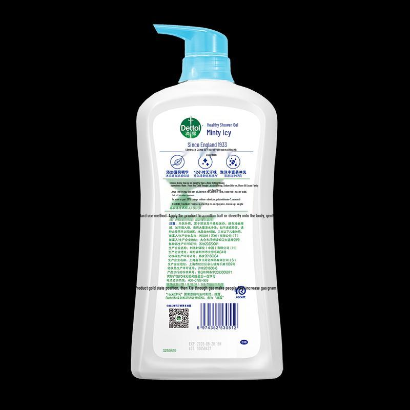 Dettol Minty Cool Shower Gel 600g