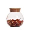 Heat-Resistant Transparent Glass Storage Jar for Food, Dried Fruit, Grains, and Tea