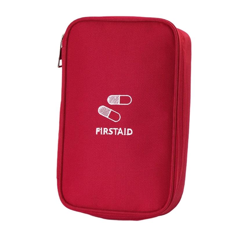 Versatile Medicine Box Storage Pack Organizer for Camping Hiking and Office Emergencies