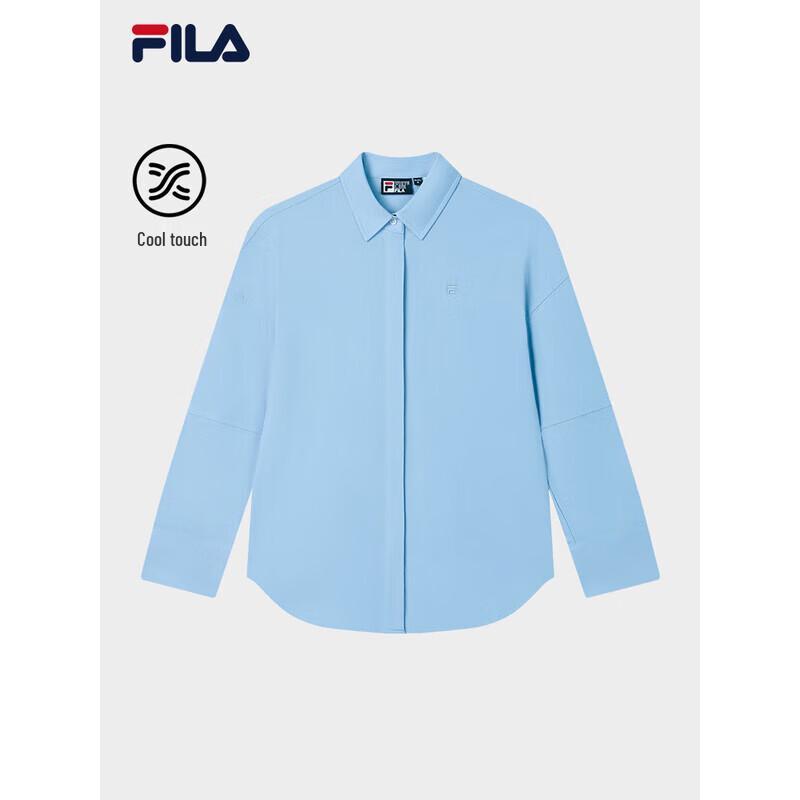FILA Women s Yang Mi Collection Woven Long Sleeve Shirt M
