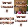 De Muertos Día Skeleton Banners For Venue Decoration Paper Party Supplies Props