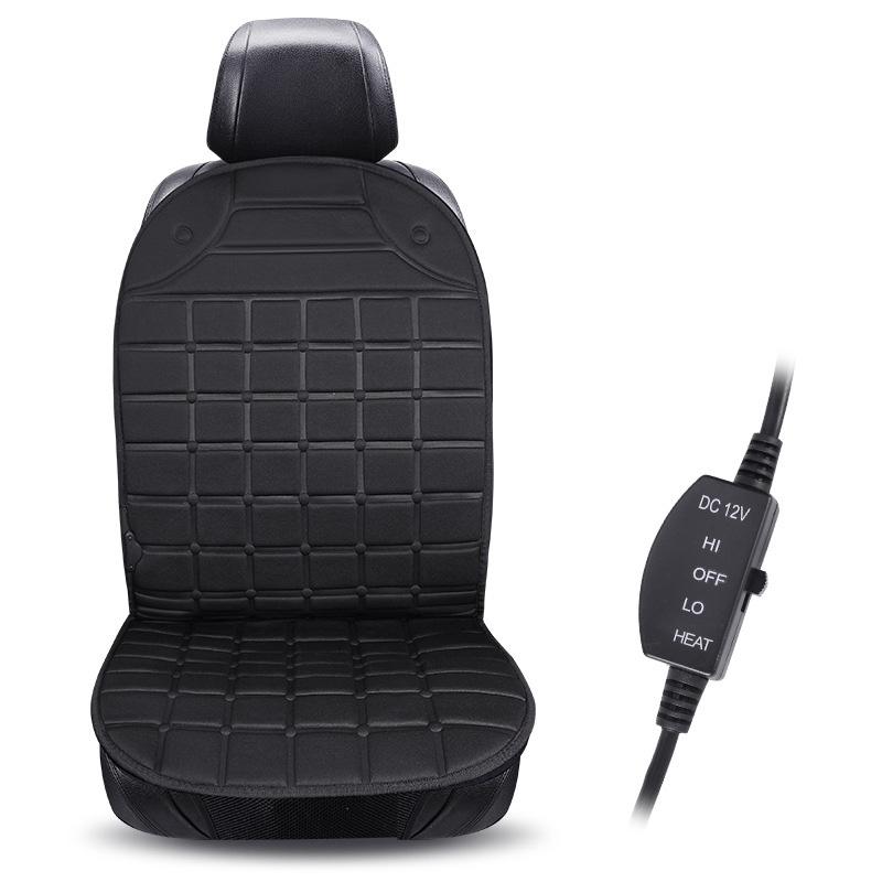 

1PCS 12V Heated Car Seat Cushion Cover Heating Electric Car Seat Cushion Hot Keep Warm Universal in Winter Cushion чёрный