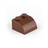 20pcs Small Particle Arc Brick Slope Brick 2x2 Brick DIY Building Blocks Compatible with Creative Gift MOC Blocks Castle Toys