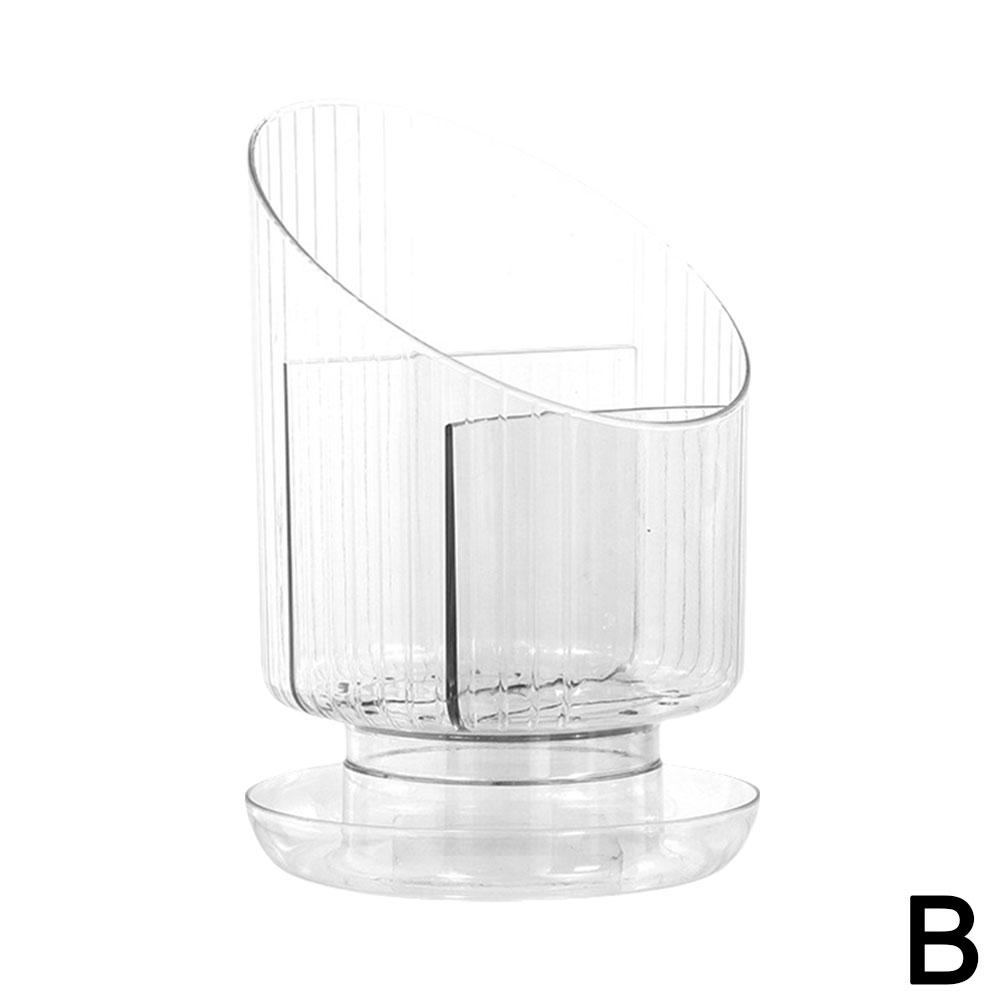 

Вращающийся на 360° держатель для кистей для макияжа, роскошный косметический органайзер, губная помада, держатель для карандашей для бровей, коробка для хранения теней для век