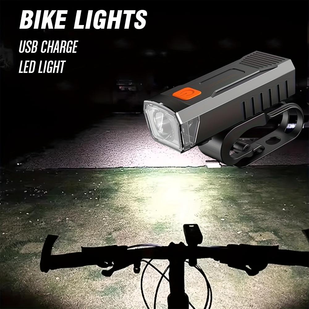 Bicycle Headlights Are Rechargeable and Easy To Install, with 3 Lighting Modes Suitable for All Bicycles, Mountains, and Highways