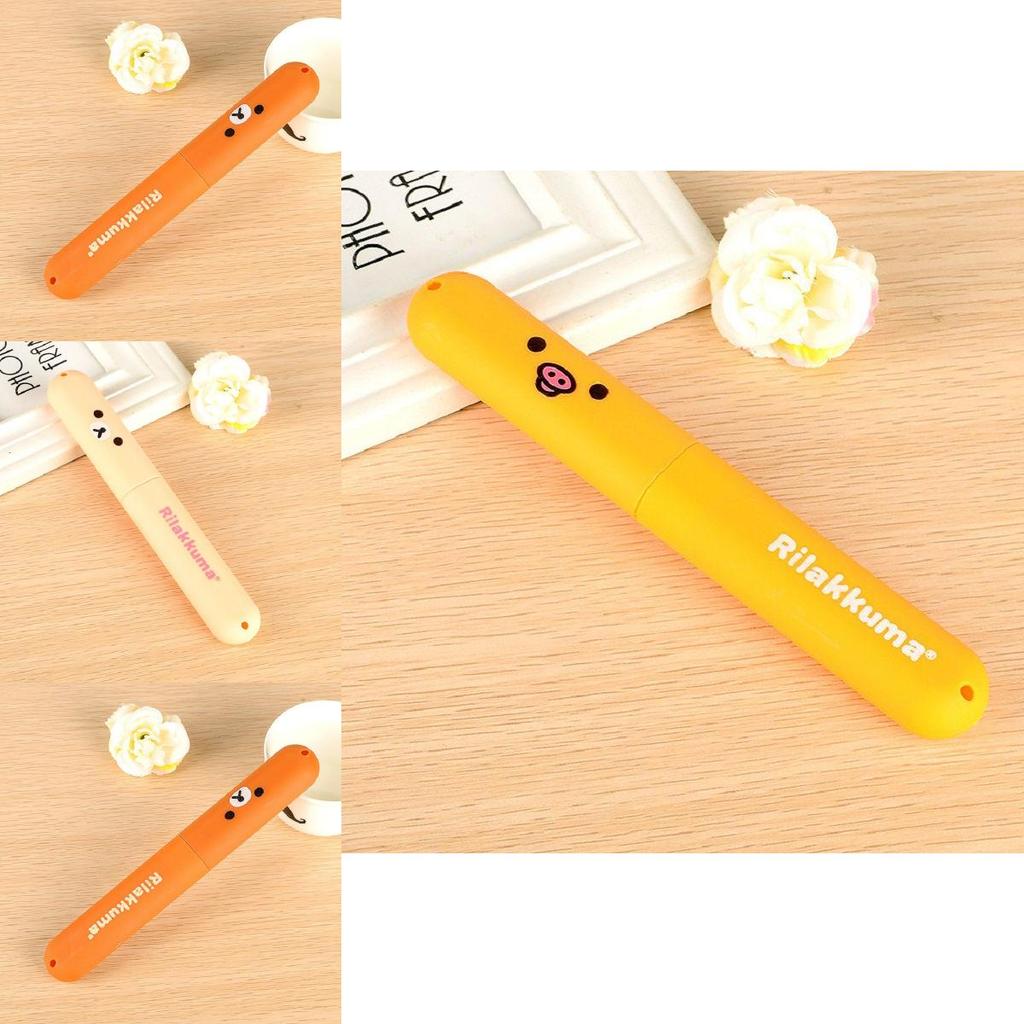 Fun And Functional Portable Toothbrush Cover Holder Bear Storage Box Perfect For Travel