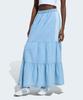 Summer Glow Denim Skirt - Light Denim / Ky8113