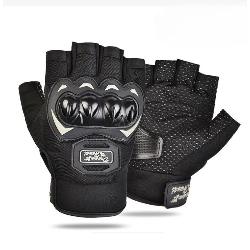 Outdoor Cycling Gloves Off Road Full Finger Hard Shell Protective Motorcycle Men's Sports Anti Fall Knight Touch Screen Gloves