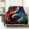 Note Blanket Soft Warm Throw Blanket Nap Blanket For Couch Sofa Office Bed Camping Travel Multipurpose Gift Blanket For All Season