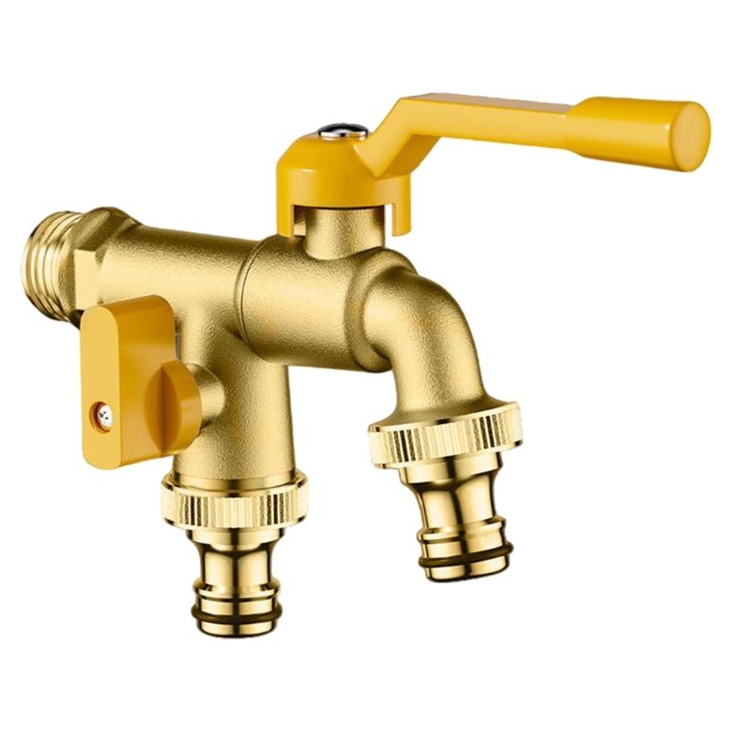 Upgrades Outdoor Tap Corrosions Resistant Outdoor Freeze Proof Spigot Outdoor Water Spigot Multiple for Farm Irrigation