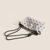 Summer Fashion Simple Shoulder Women's Bag Trend Rhombus Geometric Folding Bag Crossbody Underarm Bag