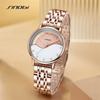 Watch Women'S High-Value Leather Waterproof Women'S Watch Guangzhou Watch Solid Steel Belt Niche Fashion Watch Women