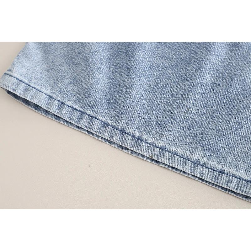 Children Cotton Clothes Summer Boy Causal Denim T Shirt Short Set Infant Kid Fashion Toddler Tracksuit