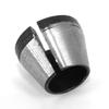 6pcs Router Bit Collet Chuck Set 6/6.35/8mm Trimmer Collet Chuck Heads Carbon Steel Collet Chuck High Precision Adapter