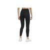 Nike Dámské fitness legíny Dri-Fit One Luxe s potiskem a středně vysokým pasem, černé DM7261-010