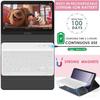 2025 Samsung Tab S 11-Inch Backlit Bluetooth Keyboard Case with Detachable Magnetic Shell