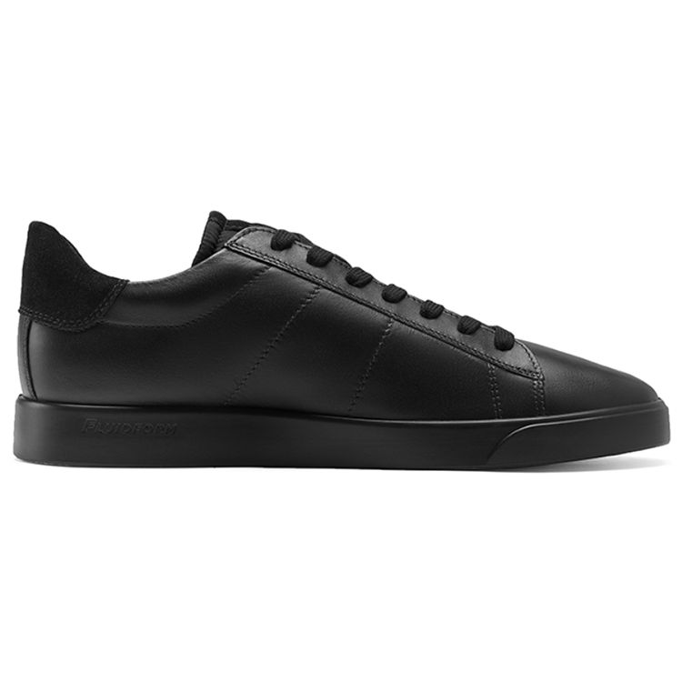 Ecco Street Lightweight Series Two-Layer Cowhide Comfortable Casual Trendy Low-Top Sneakers Men sneakers Black 52130451052