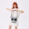MLB Classic Ny Logo Retro American Large Capacity College Student Bucket Bag Women Shoulder Bag Black 3ABMB015N-50BKS