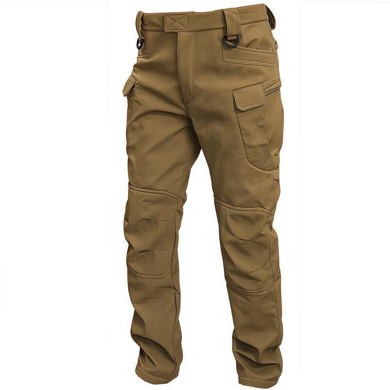 Tactical Outdoor Fleece-Lined Softshell Pants