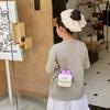 Kids Butterfly Knot Mini Shoulder Bag With Breathable Acrylic Material For Daily Use
